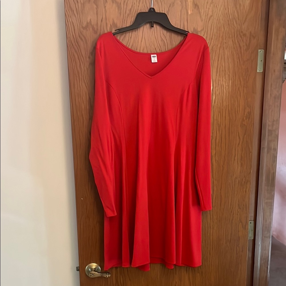 Old Navy Bold Red Dress